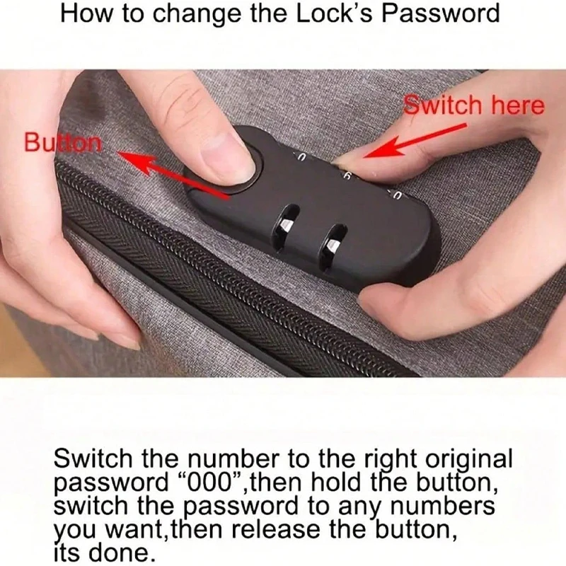 Document Storage Organizer Briefcase 3-Layer Document Storage, Unisex Passport Family Safe Function Document Storage Box