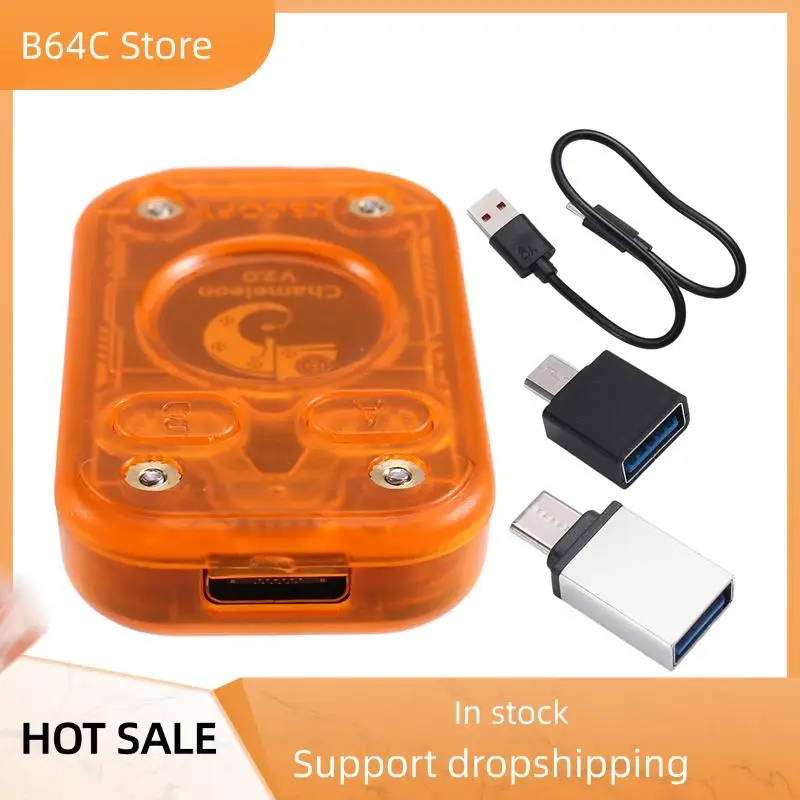 

B64C Chameleon V2.0 RFID Смарт-чип Эмулятор Считыватель 125 кГц 13,56 МГц NFC-декодер карт Дубликатор Restart Поддержка смарт-карт Emula