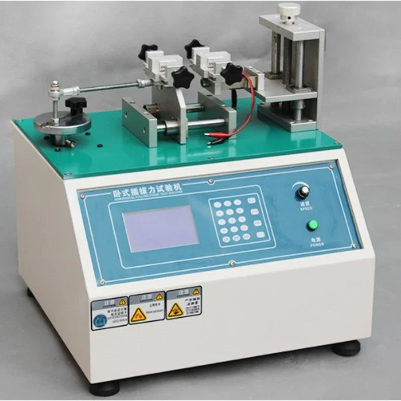 Microcomputer horizontal plug-in force tester USB data cable inserted into the experimental connector life tester