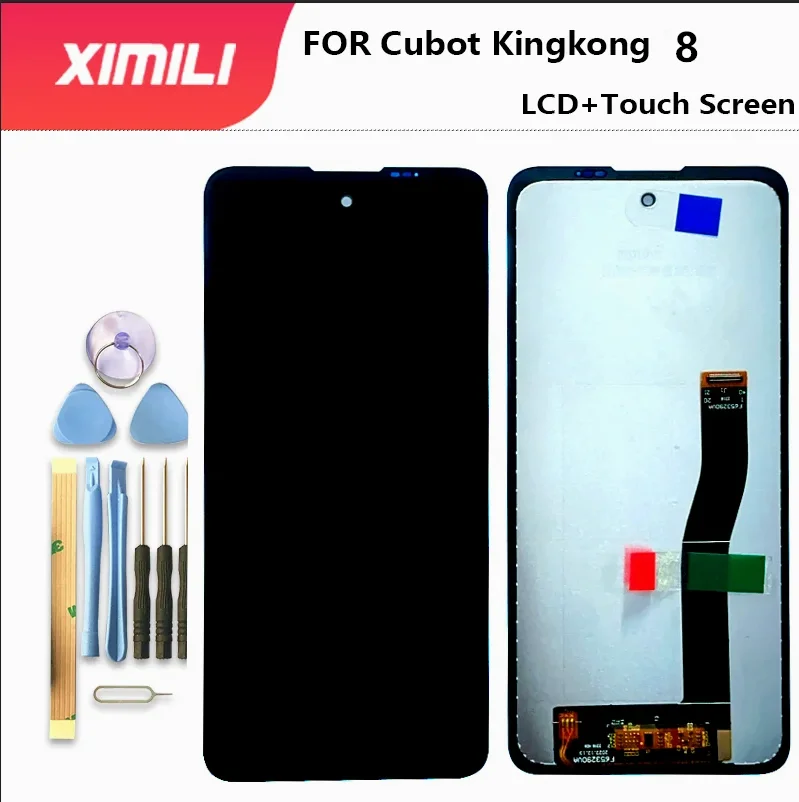 New 6.52 Inch For Cubot KingKong 8 LCD Display Touch Screen Digitizer Assembly Replacement KingKong 8 LCD DisplayPantalla Repair