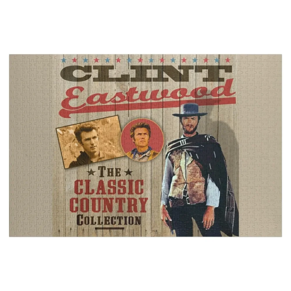 

Clint Eastwood - The Ultimate Country Collection Jigsaw Puzzle Jigsaw Custom Personalized Gifts Customs With Photo Puzzle