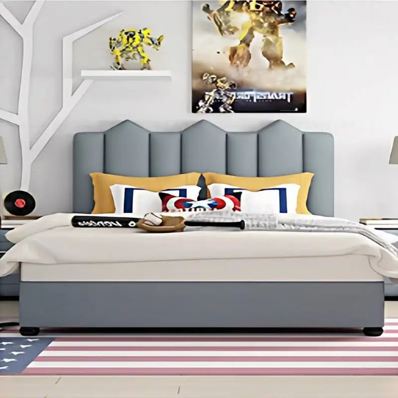 Normaal Wit Kinderbedden Minimalistisch Eenvoudig Luxe Houten Aangepaste Kinderbedden Enkel Ontwerp Modern Lettino Per Bambini Meubilair Thuis