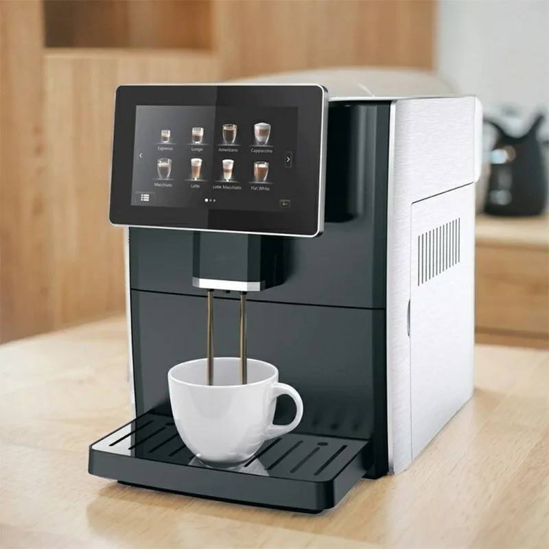 Macchina per il caffè Automatica Smart Cappuccino Latte Professionale Espresso superautomatico con sistema IOT