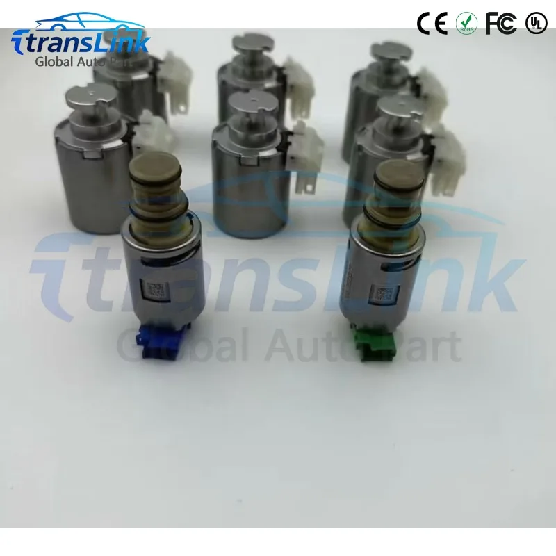 Kit de solénoïdes de transmission automatique 10R80 8 pièces, neuf et d'origine, compatible avec Ford Raptor F150 Mustang Roadrunner 2.2 Explorer