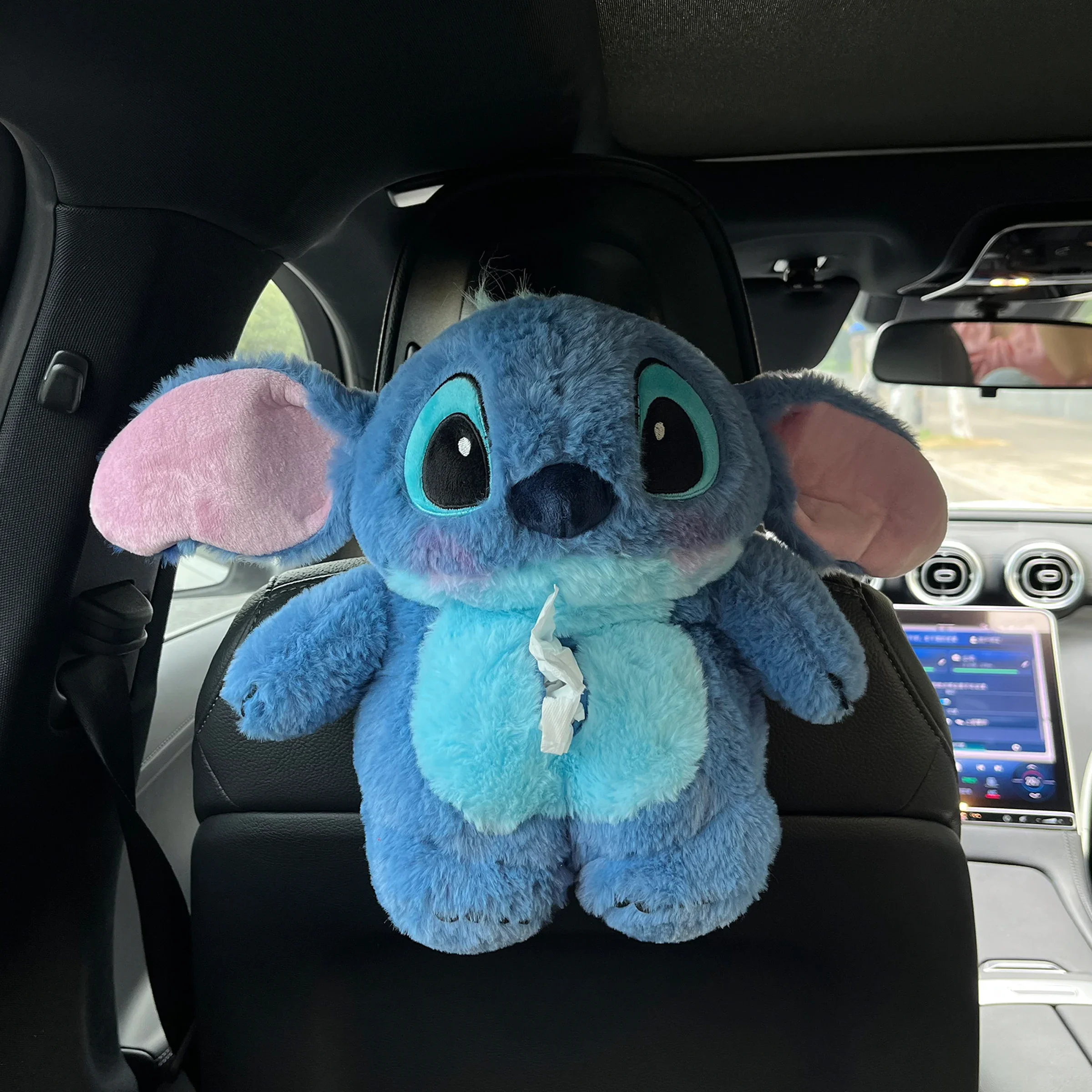 

Прекрасный стежок, чехол для салфеток, милый плюшевый стежок в стиле аниме, автомобильные коробки для салфеток, подвесной чехол для салфеток на заднем сиденье, плюшевый чехол-держатель