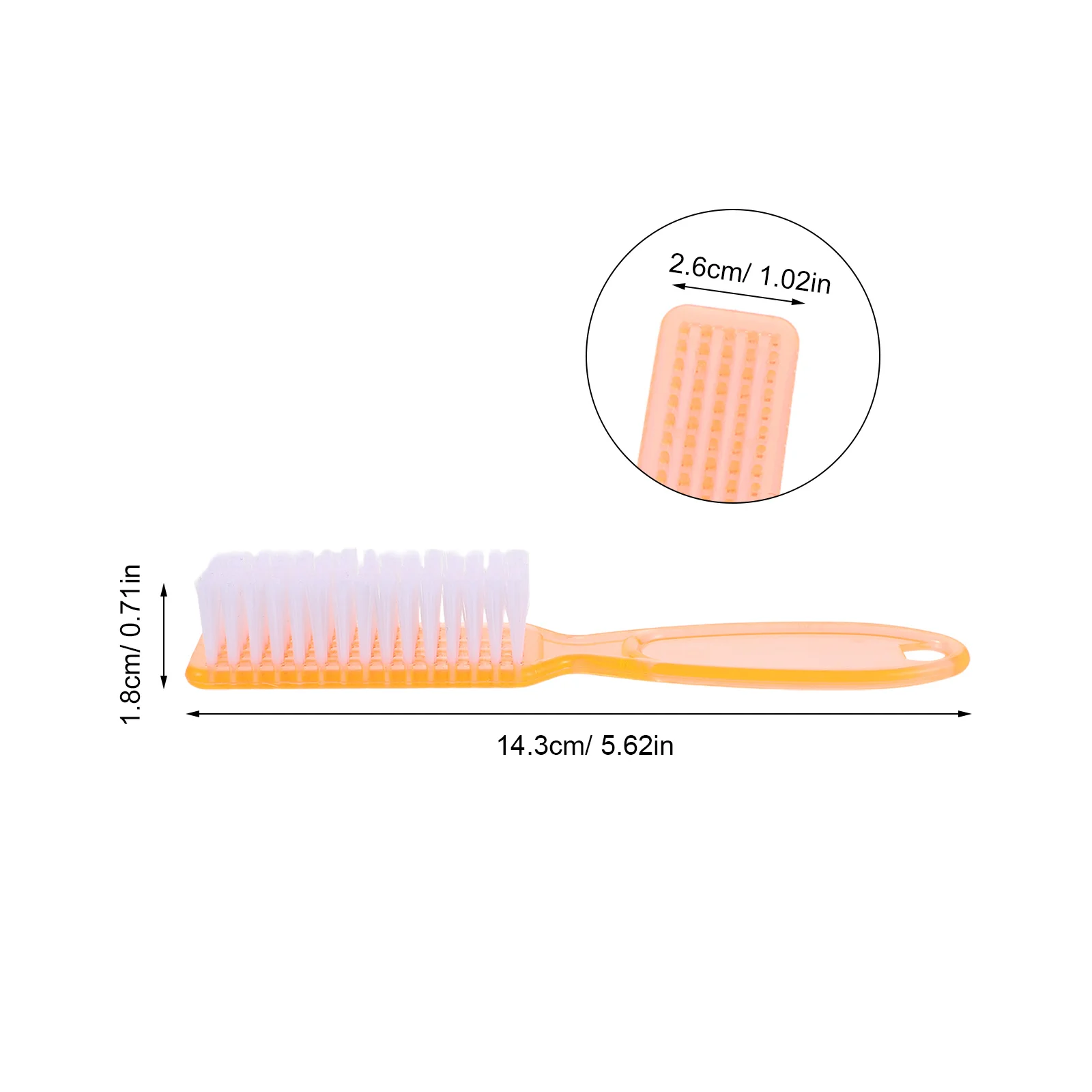 10 قطعة مجموعة فرش الأظافر البلاستيكية لإزالة الغبار مانيكير أدوات تنظيف حجم السفر المدمجة لصالونات عشاق الأعمال اليدوية