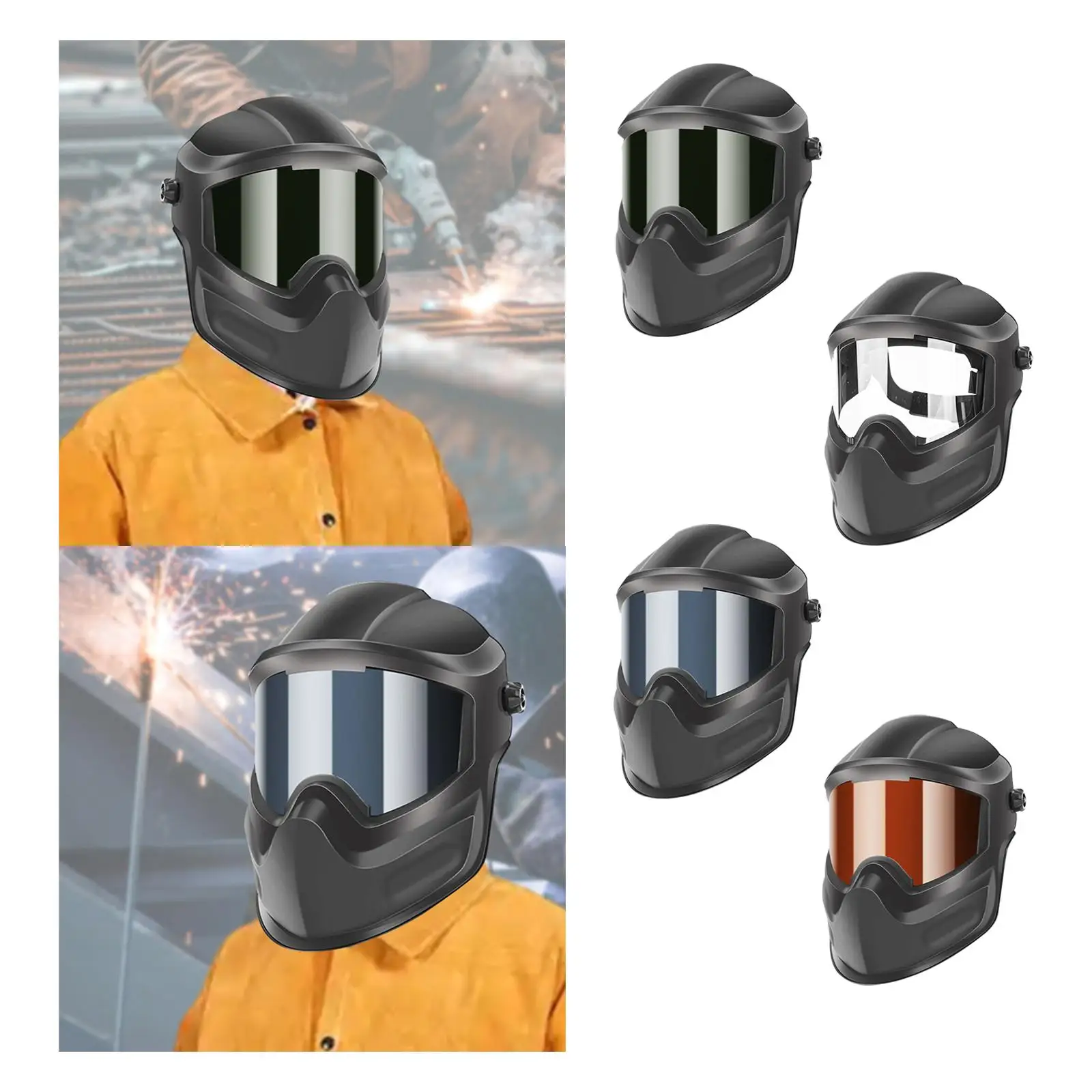 

Welding Hamlet Flame Resistant Comfortable Lightweight Anti Splash Headgear