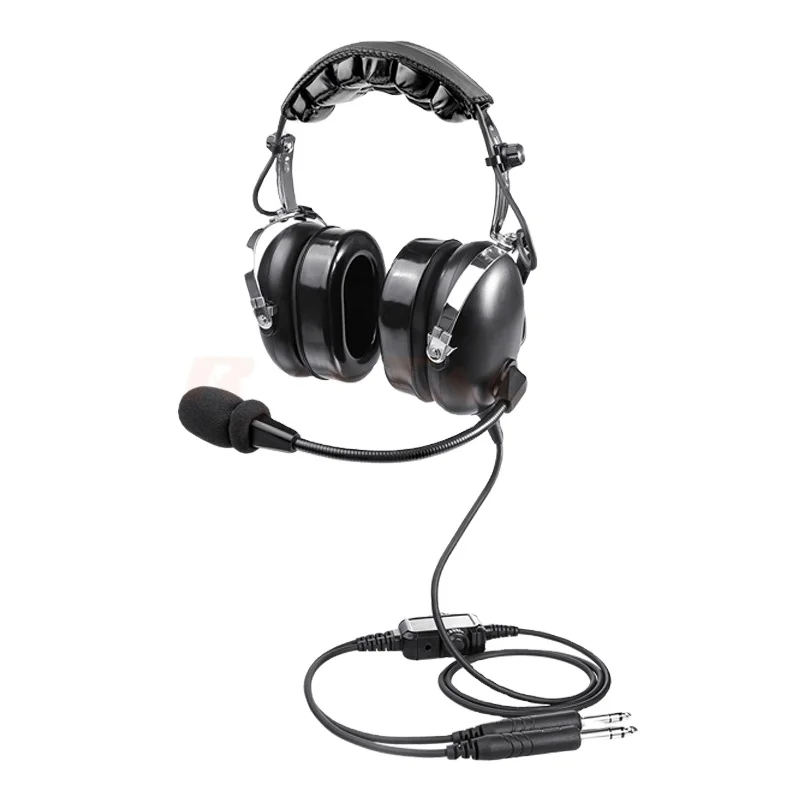 David Clark PNR Noise Cancelling Aviation Headset with Microphone Pilot Communications Telephone Headset