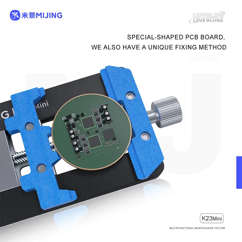 MiJing K23 Mini Multifunctional IC PCB Chip Glue Removal Fixture for Phone Mainboard Repair PCB Board Repair Tool Jig