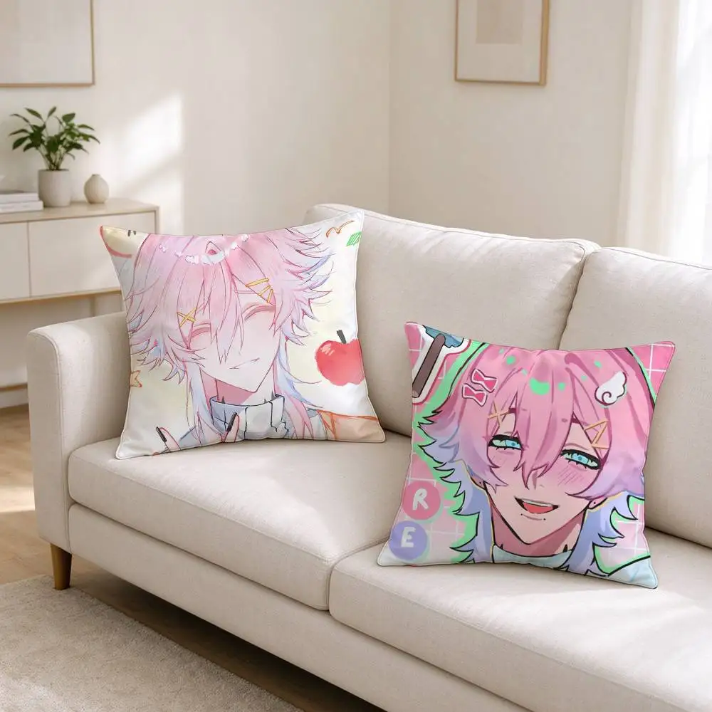 14 Days With You 14DWY Game  Square Double-Sided printed Pillow Case Bedroom Bedside Pillow Sofa Cushion Cover