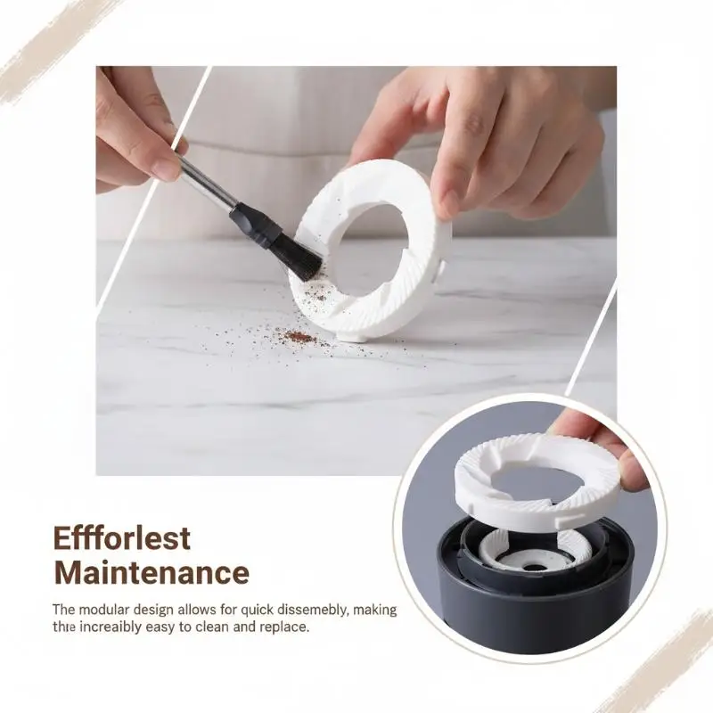 1/3/5PCS Alumina Ceramic Grinding Disc Applicable To Coffee Machine EP2131/2136/2231/3246/2230/3146 Grinding Disc Accessories