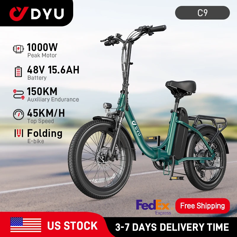 Dyu C9 Electric Bic… - image