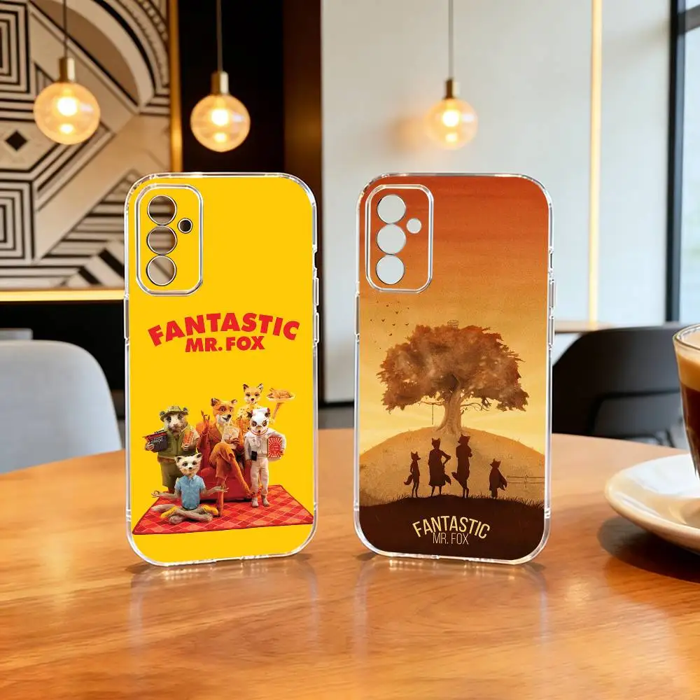 

F-Fantastic Mr F-Fox Phone Case Transparent Silicone Soft For SamsungA10,12,20,21S,30,31,40,50,51,52,70,71
