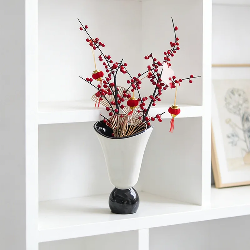 Creative Nordic simple bell vase ornament, home furnishing, homestay soft decoration, sales office, flower arrangement