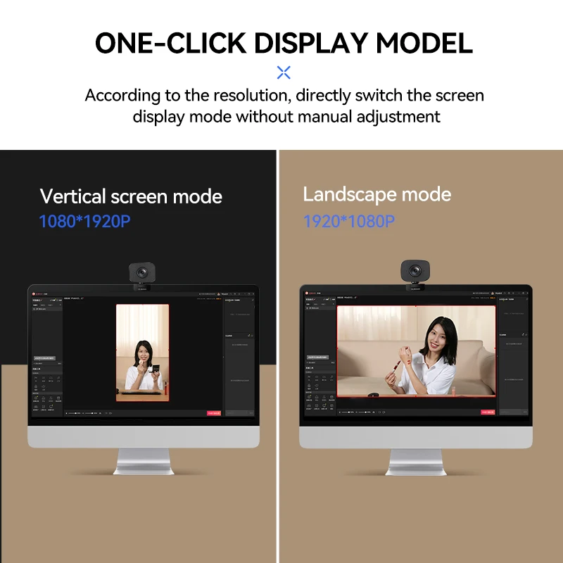 AUSDOM-cámara web AW930 PRO Autofocus HDR 2K, Webcam tipo C de gran angular de 100 ° con doble Cancelación de ruido, micrófonos para reunión/transmisión en vivo/OBS