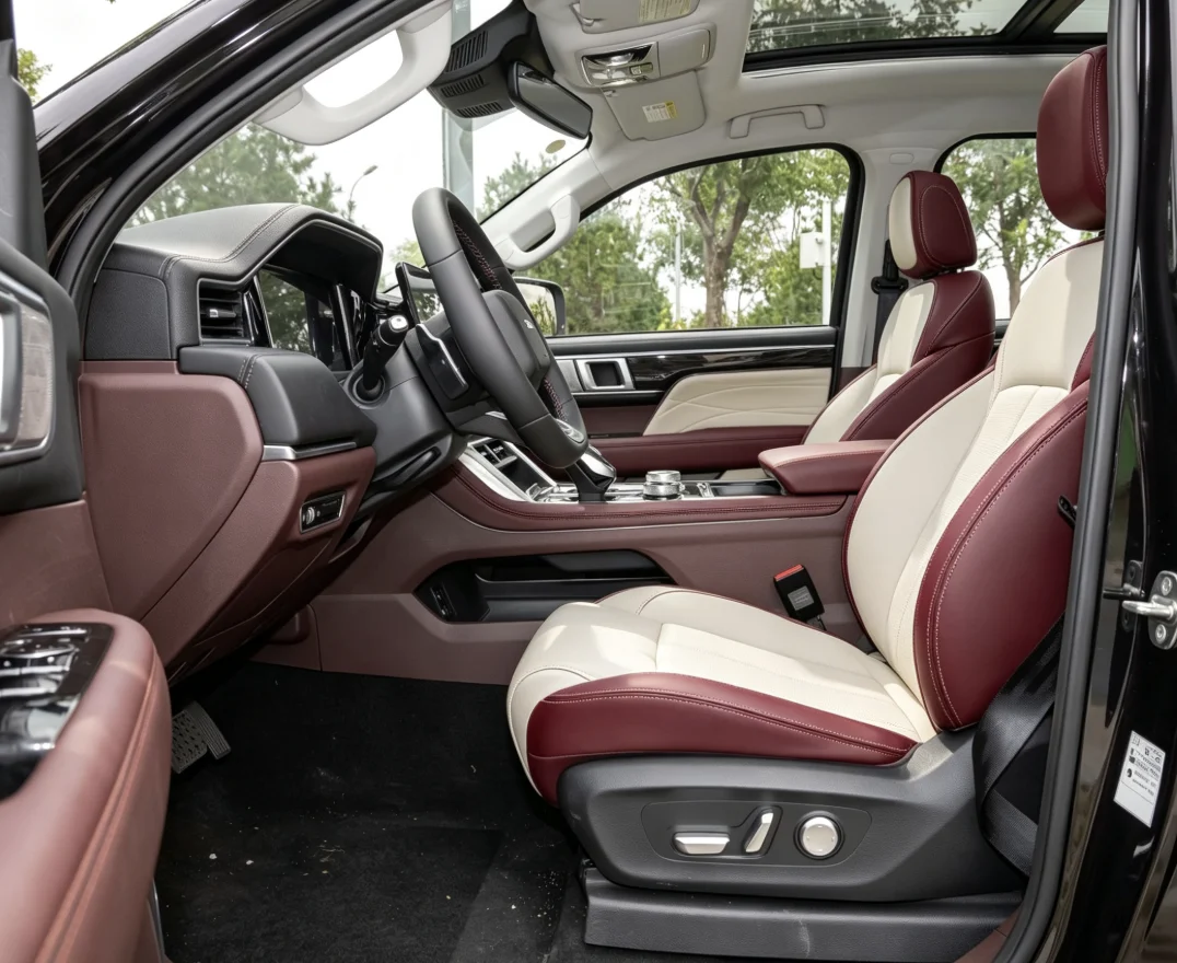 Für Foton Tunland V9 2023 Maßgefertigte Autositzbezüge Luxuriöses Nappaleder 100% Passgenau Innenraumzubehör 360 ° Vollständige Abdeckung – Detail 10