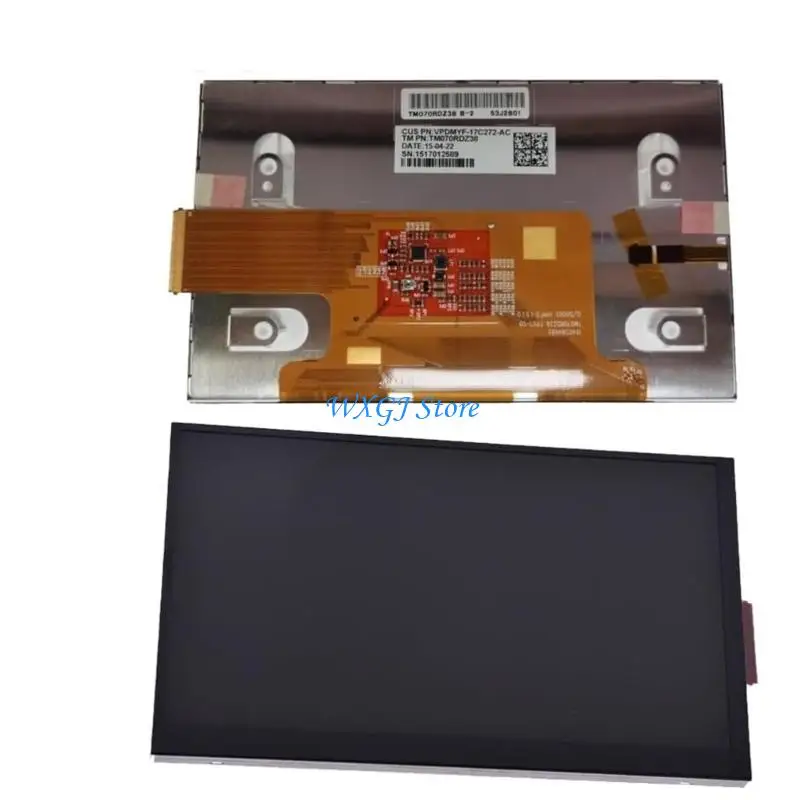37JE Dashboard 7 Inch Digital Display Screen Monitor with Touch Control For Vehicles High Definition Visuals TM070RDZ38