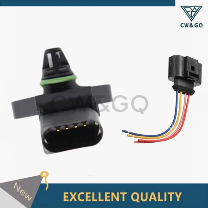 

03K906051 0281006059 0281006060 Подходит для VW Audi SEAT SKODA 1,4 2,0 TDI Датчик давления наддува впускного коллектора MAP 4,0 бар