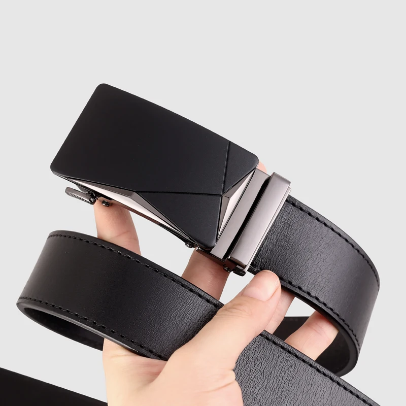 automatic business genuine leather belt for men