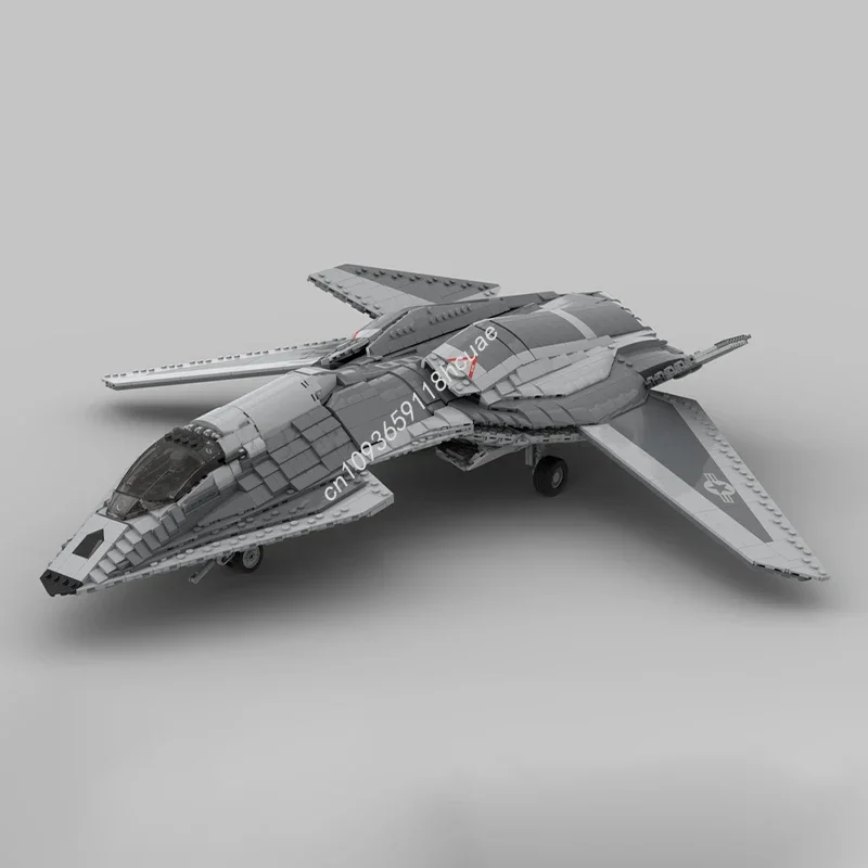 

3786 деталей MOC, масштаб 1:35, конструктор F/A-37 Talon, развивающий набор для детей, игрушка на день рождения, подарок на Рождество