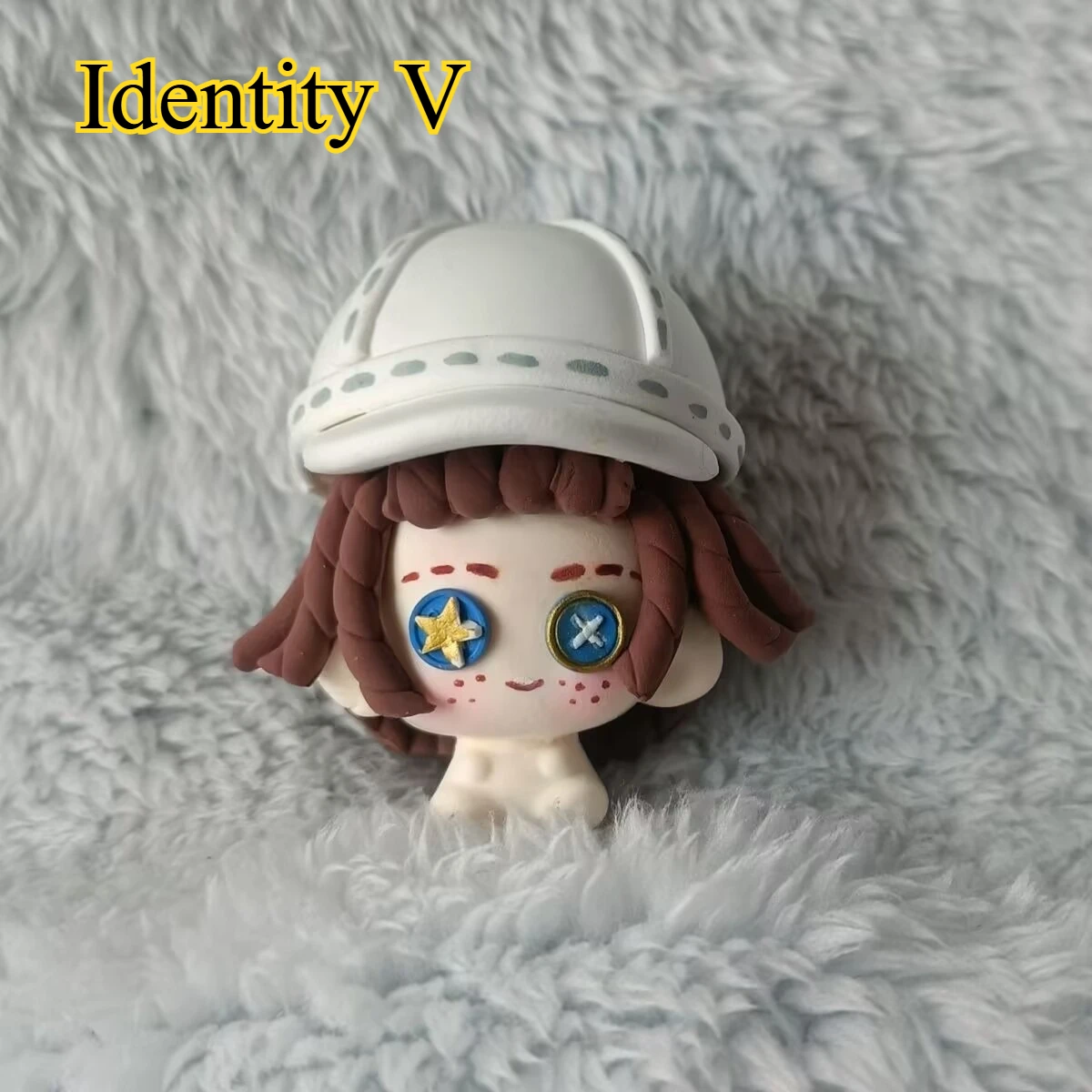 La estatuilla "Identity V", "Acrobat Mai Mai" ACE Little Bean, es una linda personalización de arcilla hecha a mano