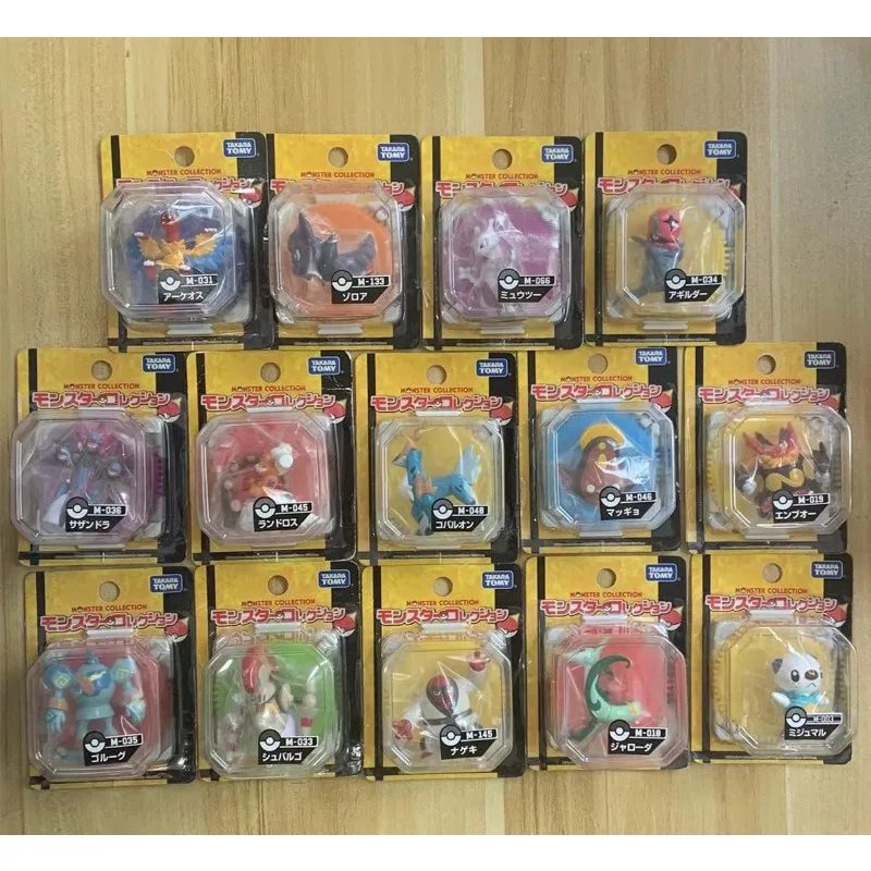 ポケモンフィギュアゾルアエスカバリエハイドレゴンスタンフィスクアクセルガーアルケオススローオーナメントアクセサリーコレクションおもちゃ