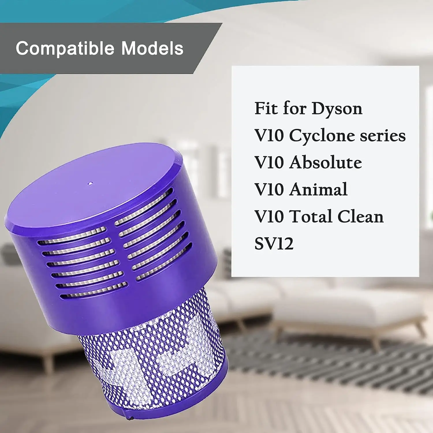 For Dyson V10 SV12 Cyclone Animal Absolute Vacuum Cleaner Spare Parts Hepa Post Filter Vacuum Filters Replacement Accessories