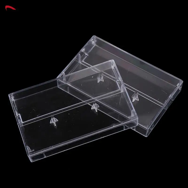 1Pcs Plastic 90 Minutes Normal Positio Recording Blank Cassette Tape Storage 90 Radio Cassette Case Storage Box 10.8*7.3*1.7cm