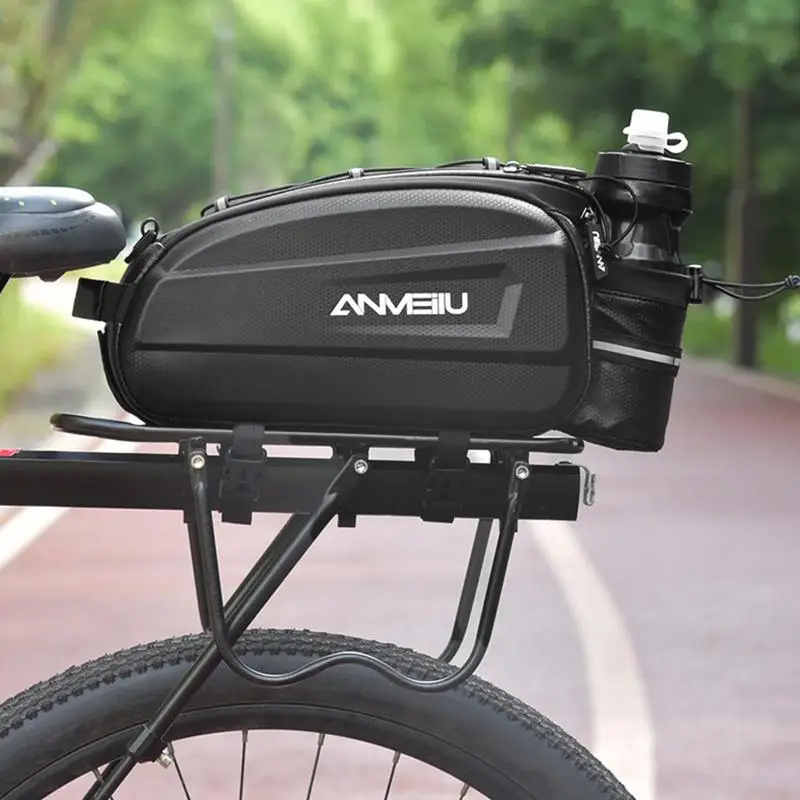 6L Multifunctional Bicycle Rear Seat Bag Waterproof Cycling Bike Rack Trunk Cargo Bag Pannier Bag Handbag Shoulder Bag