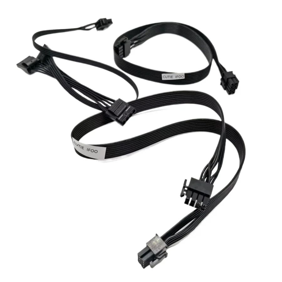 8P To GPU8(6+2)pin CPU8pin(4+4)p SATA IDE Molex Power Cable for Segotep AM650 750 850W Full Model 600 Tomahawk BP Series Module