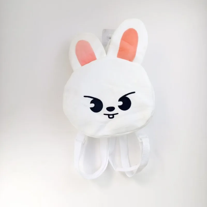 Mochila para estudiantes Stray Kids Li Longfu Huang Xuanchen Mini mochila SKOO Mochila pequeña de felpa regalo de cumpleaños