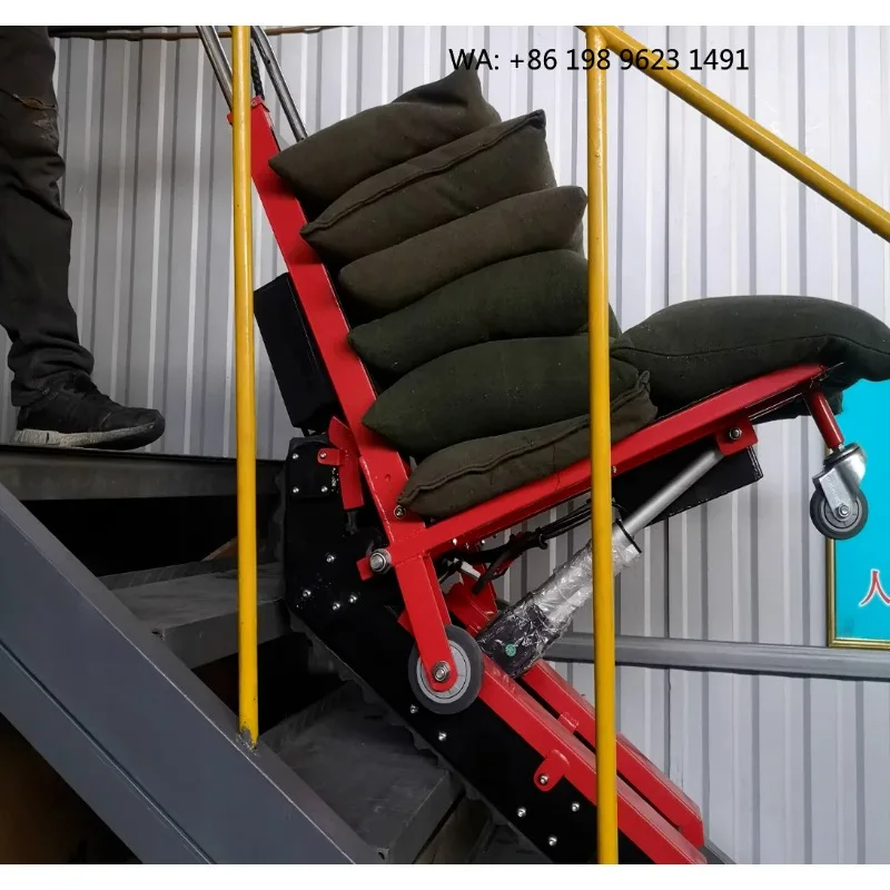 Long‑Working‑Hour  Stair Climbing Crawler Dolly, 300kg Dual‑Battery Setup, CE‑Certified For Commercial Cargo‑Moving Services