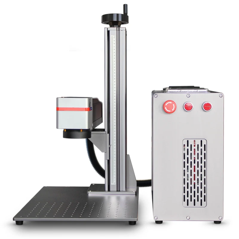 Lightburn Jpt Mopa M7 Laser 50W 60W 100W Mopa Fiber Laser Color Marking Engraving Machine On Metal