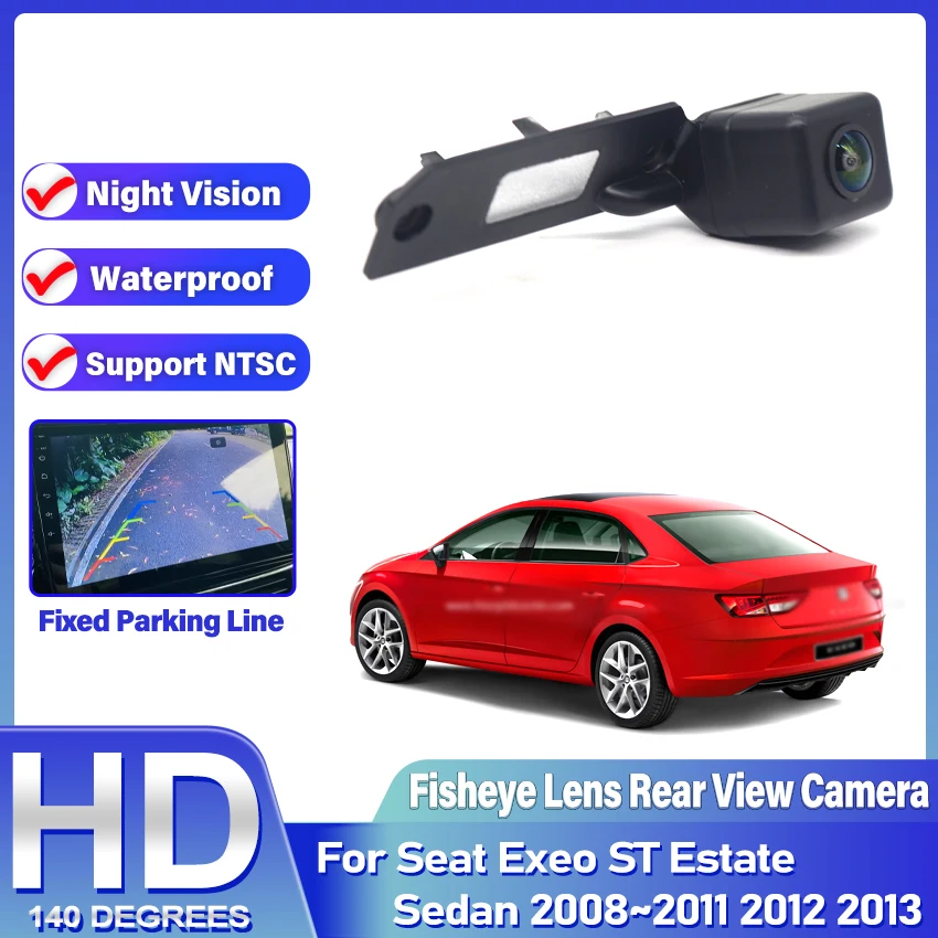 

Rear View Camera For Seat Exeo ST Estate Sedan 2008~2013 CCD Full HD Night Vision Parking Backup Camera License Plate Camera
