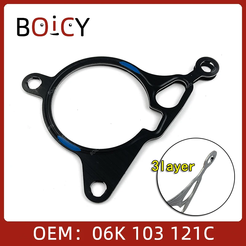 BOICY Engine Vacuum Pump Seal Gasket For VW CC Golf Jetta Passat Audi A1 A3 A4 A6 Q2 Q3 Q5 Q7 06K103121B 06H103121J 06K103121C