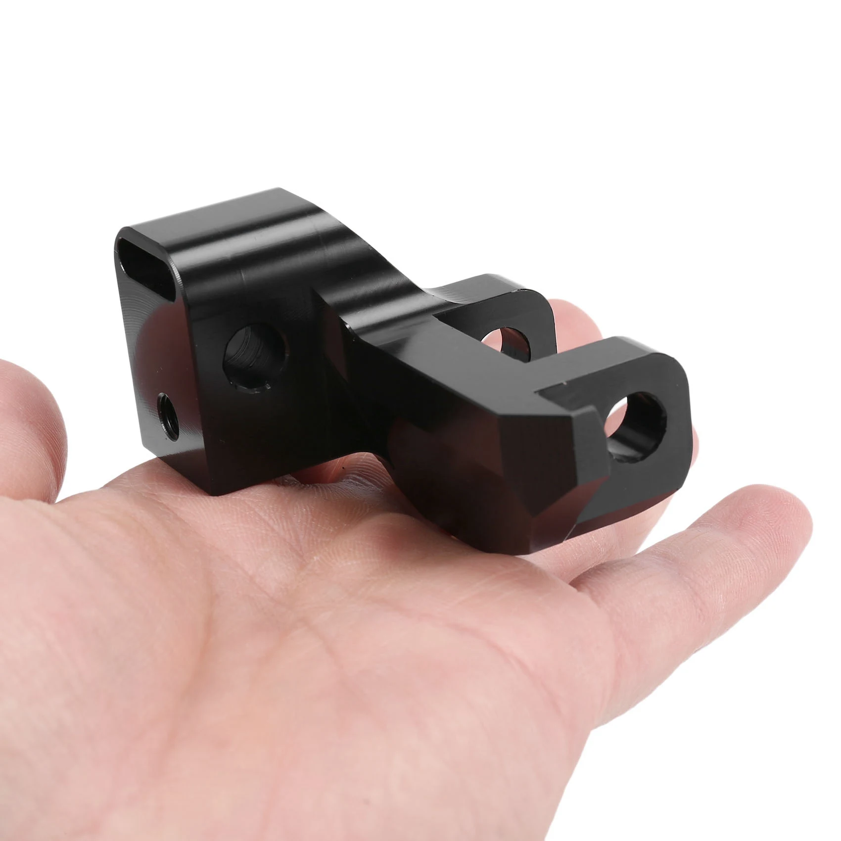 

Motorcycle Driver Footrest Relocation Rider Foot Pegs Footpeg Lowering Kit for-BMW R1200RT R 1200 RT -2013(Black)