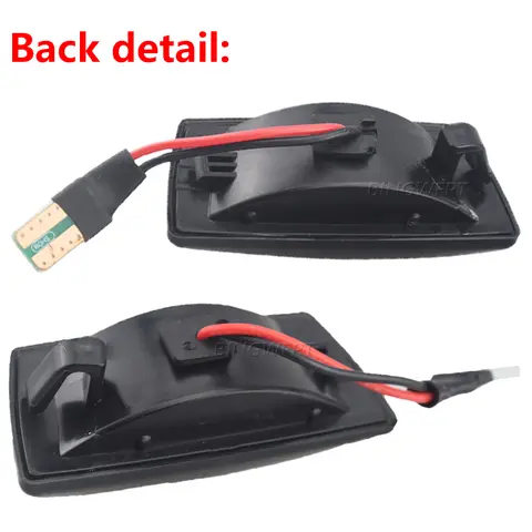 2PCS For Opel Insignia Astra H Zafira B Corsa D For Chevrolet Cruze Led Dynamic Side Marker Turn Signal Light Sequential Blinker 8 best sales chevrolet cruze far - №7