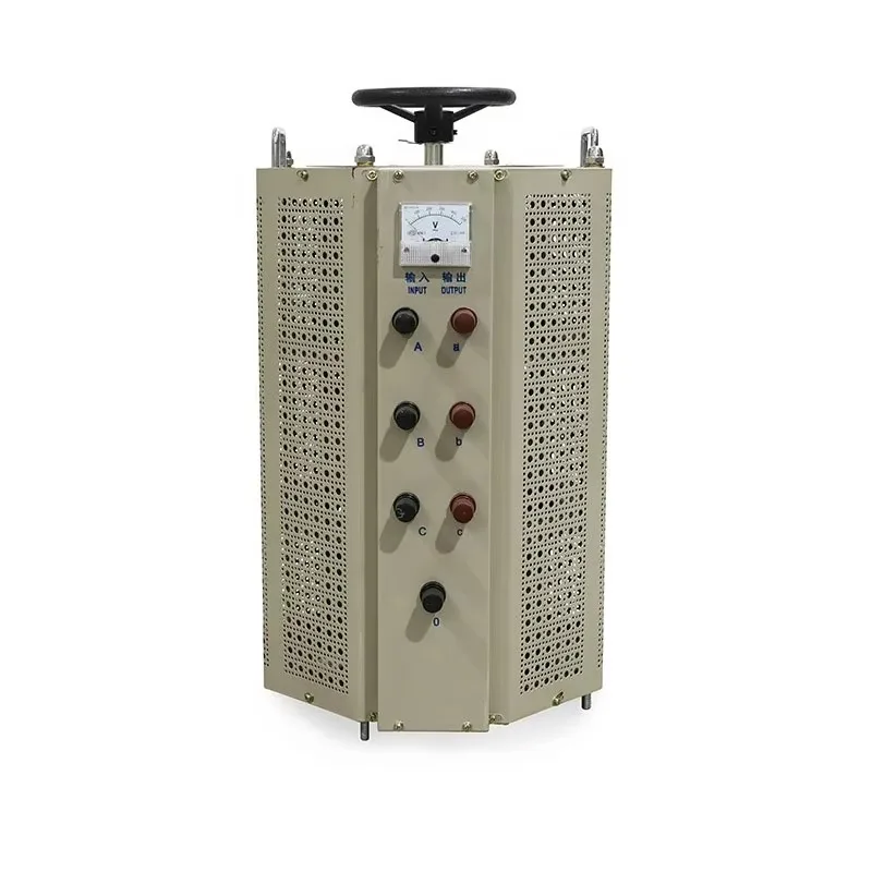 15KVA three-phase voltage regulator adjustable 0-250V/300V AC variable transformer