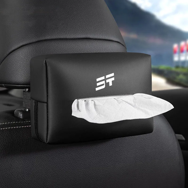 Car Tissue Box Holder Backseat Tissue Case with Fix Strap For Jetour Dashing Jetour T2 T-2 2023 2024 Auto Interior Accessories