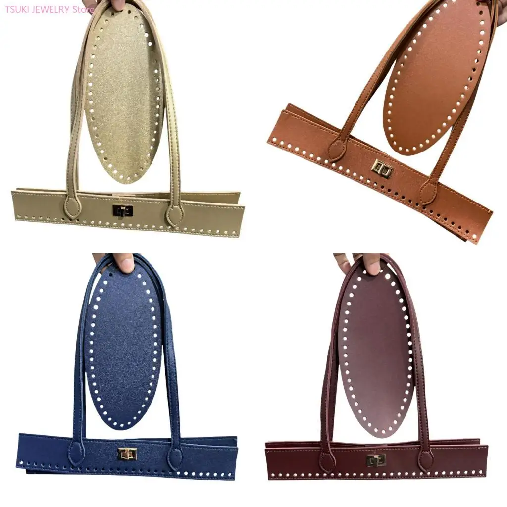 

62KE Elegant Woven Handbag Craft Lightweight PU Materials Simple Design