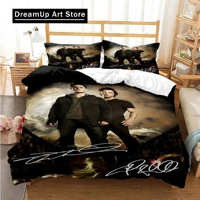 Supernatural 3D Printed Duvet Cover Set Twin Full Queen King Size Bedding Set Bed Linens Bedclothes Comforter Bedding Sets