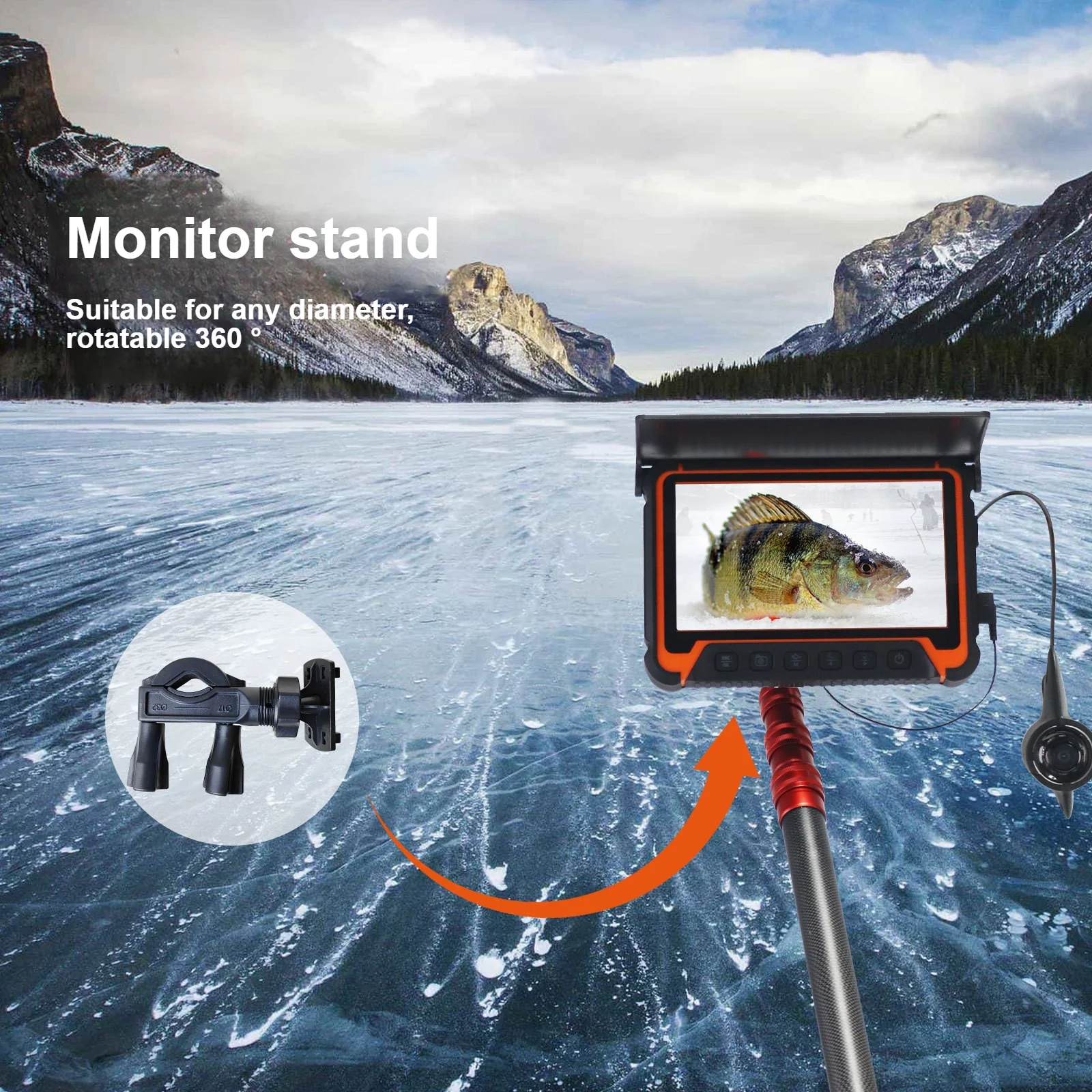 Cámara de Pesca Submarina HD d - Underwater Fishing Camera reseña y precio