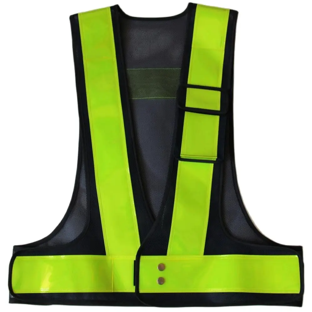 

High Light Traffic Reflective Vest Printable Word Warning Safety Clothing