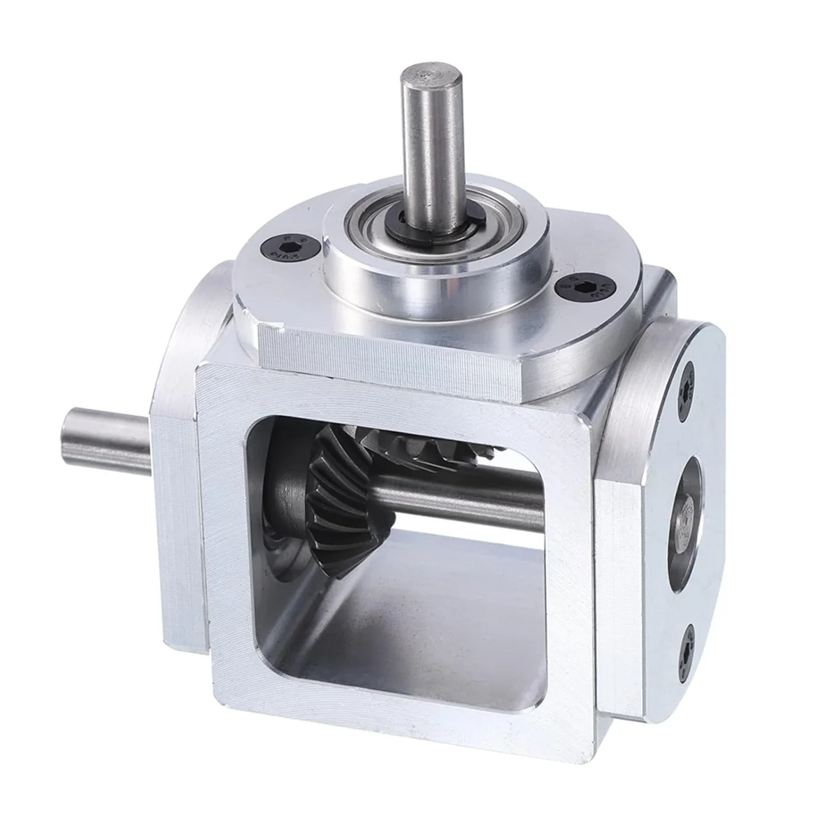 Gear-Box 90 Degree Right Angle Bevel Gear-Box 1:1 Single Output ShaftJAS