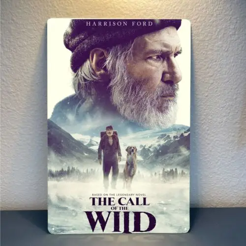 1p，The Call Of The Wild Harrison Movie Metal Poster Tin Sign - 20x30cm Plate