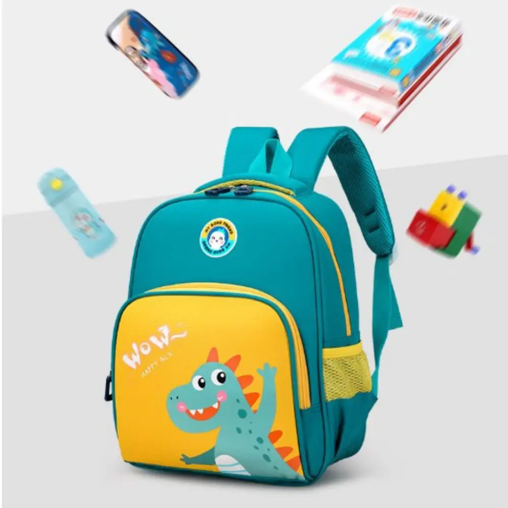 Grappige Schattige Cartoon Dinosaurus Rugzak Lichtgewicht Dinosaurus Patroon Kinderen Schooltas Ademende Kleuterschool Schooltas Jongen