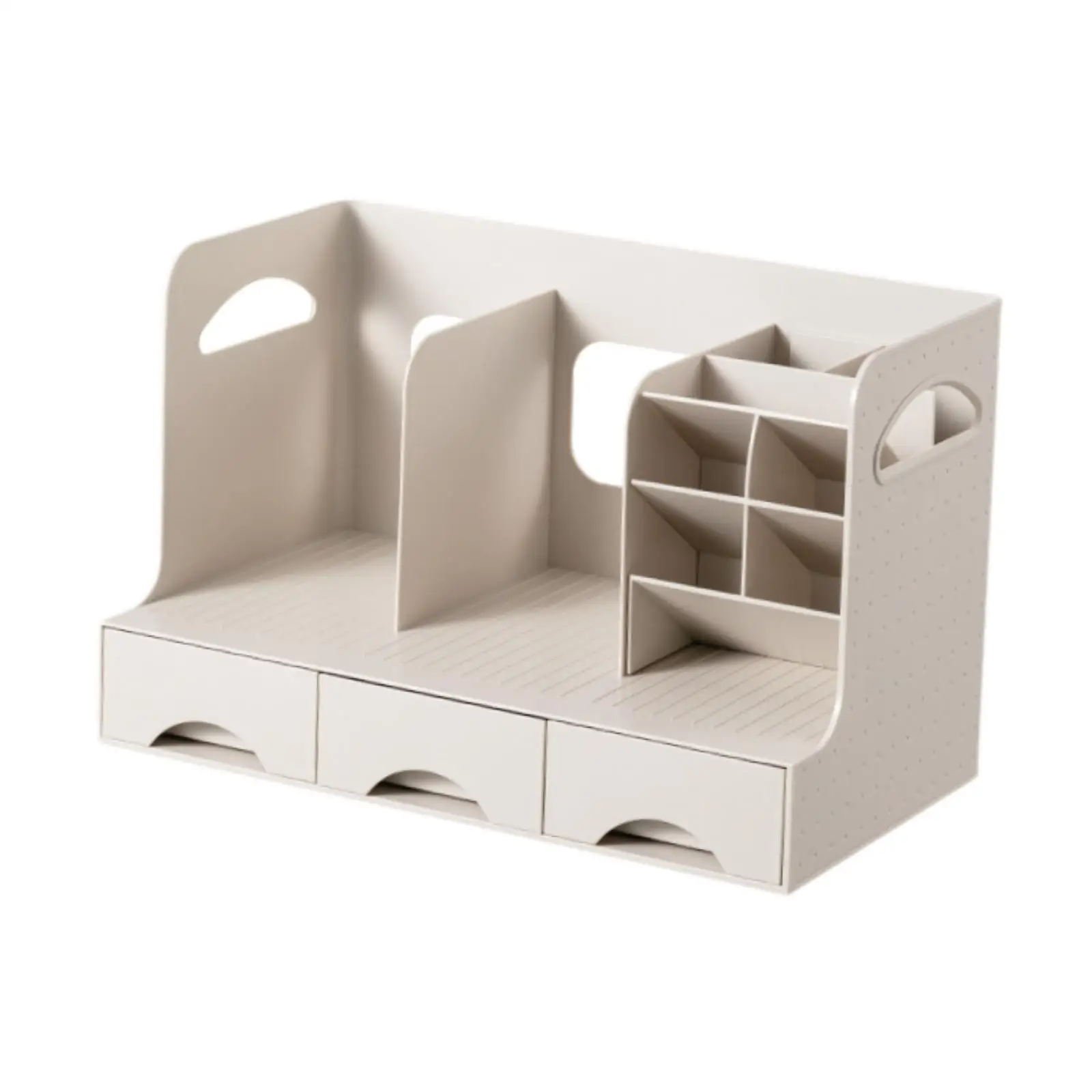 

Настольная книжная полка, практичный держатель для кистей для макияжа, пылезащитный настольный ящик для хранения, многофункциональный для домашнего офиса, столешница для детей и взрослых