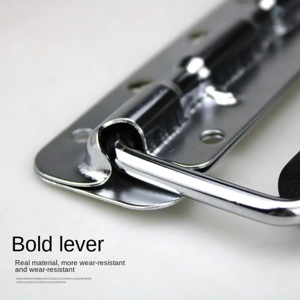Steel Case Handle Spring Handle Prop Luggage Accessories Tool Box Handle Movable Handle Industrial Handle Hardware Handle