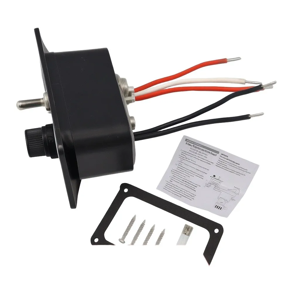

12V Bilge Pump Control Switch Panel With Manual-off-automatic 5A Yacht Campers Boat Accessories