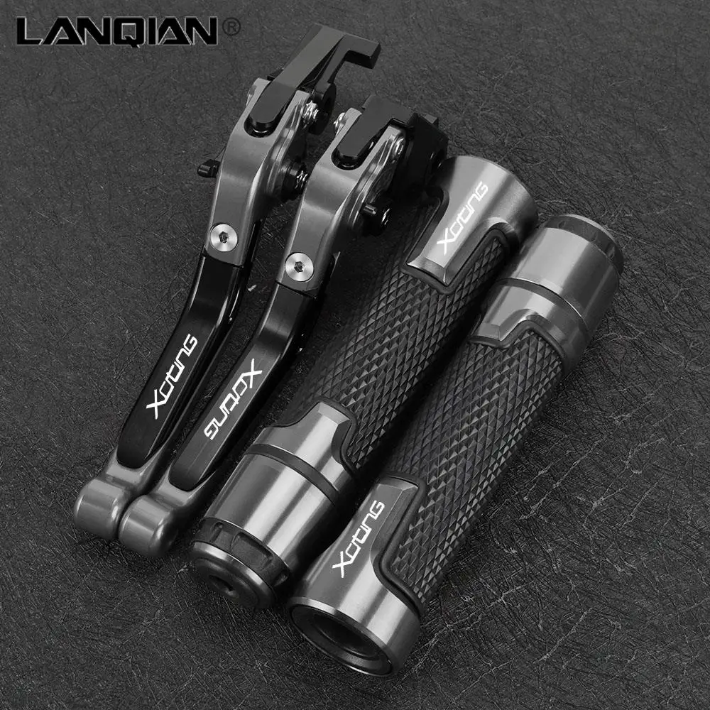 

FOR KYMCO XCITING 250 300 500 400 S400 Motorcycle Accessories Brake Clutch Levers & Handbrake Handlebar Grip Handle Hand Grips